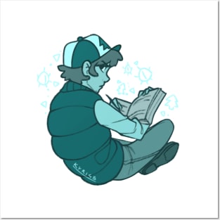 Dipper Pines - Gravity Falls V1 Posters and Art